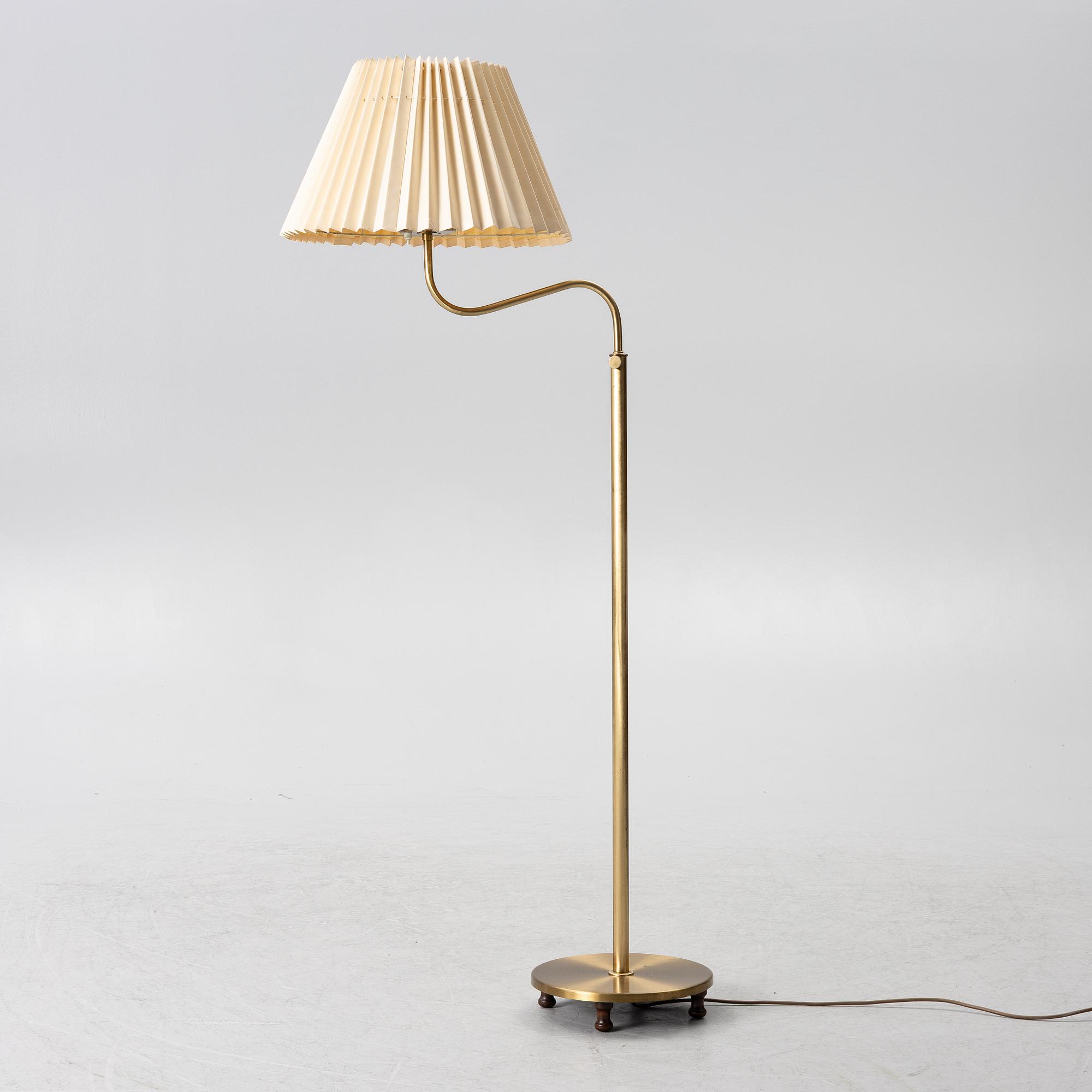 Josef Frank, a model 2568 floor lamp, Firma Svenskt Tenn, Sweden.