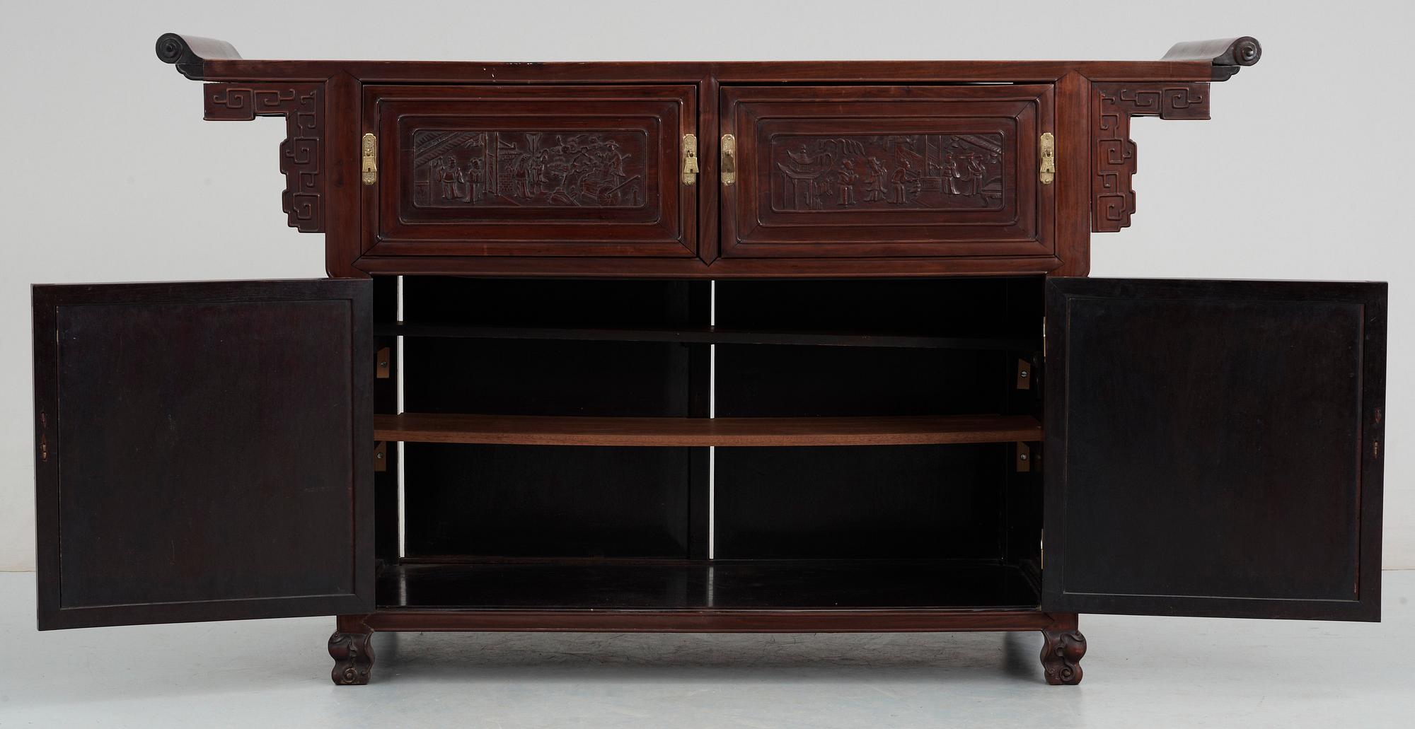 SIDEBORD, hardwood, Kina 1900-talets första del.