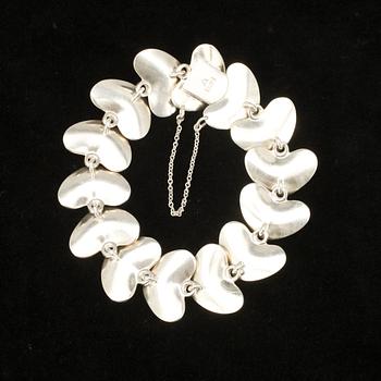 ARMBAND, sterling silver, Anton Michelsen, Danmark 1900-talets mitt. Vikt 62 g.