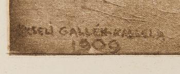 Akseli Gallen-Kallela, "Aallottaria".