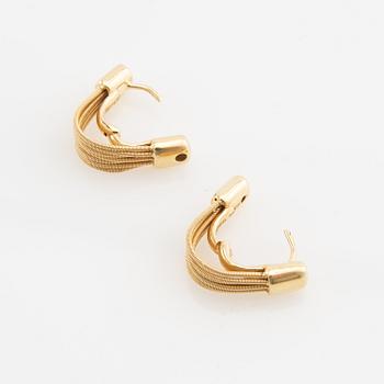 Marco Bicego, Earrings a pair of 18K gold, Italy.