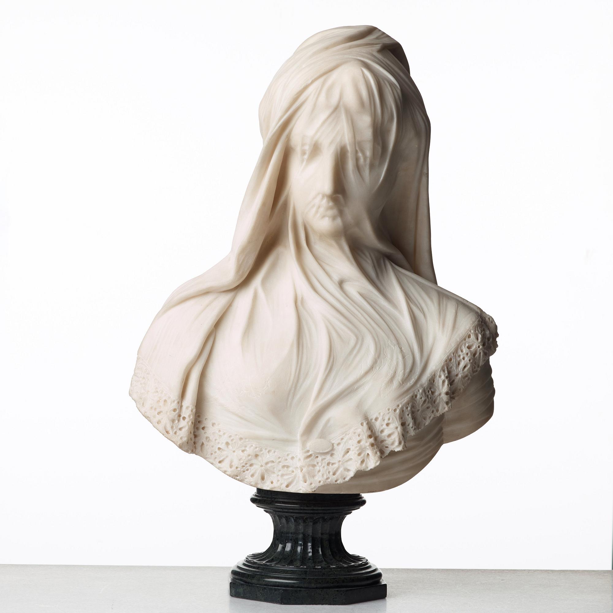 Raffaello Monti, A veiled lady.