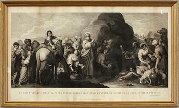 OKÄND KONSTNÄR, kopparstick, 1800-tal.