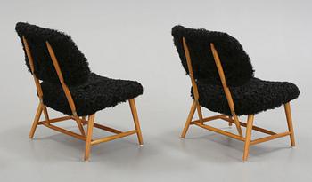 STOL, "TeVe", Alf Svensson, Ljungs Industrier. Modellen formgiven 1953.
