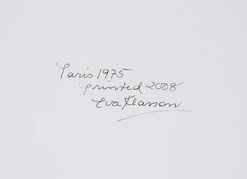 Eva Klasson, "Paris 1975" Ur "Le Troisième Angle".