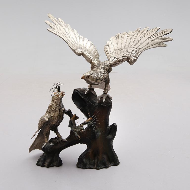 SKULPTUR, metall, 1900-/2000-tal.