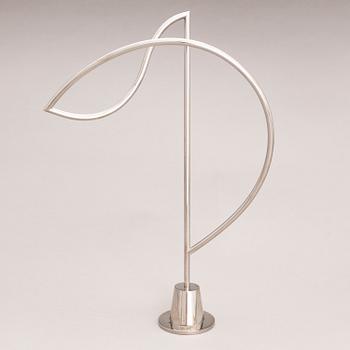 KARI HUHTAMO, sculpture, steel, signed and dated 1990, numbered 2/5.