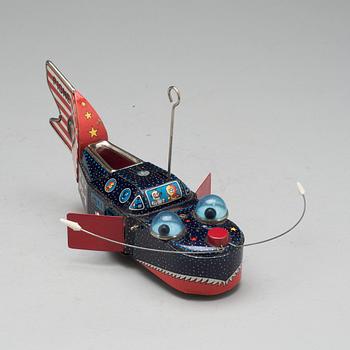 LEKSAK, Yoshiya Ko "Space Whale Toy". 1950-tal.