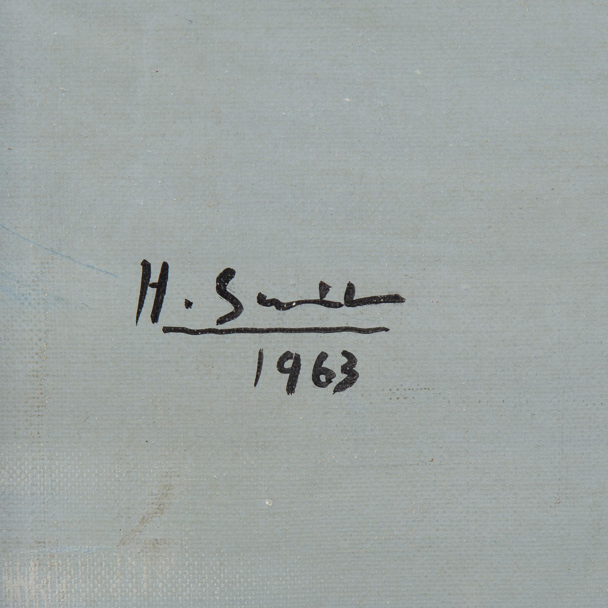 HENRI SERT, oil on canvas, signed and dated 1963.