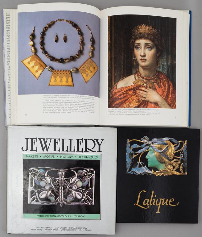 BOOK, 7 vol. About jewelry.