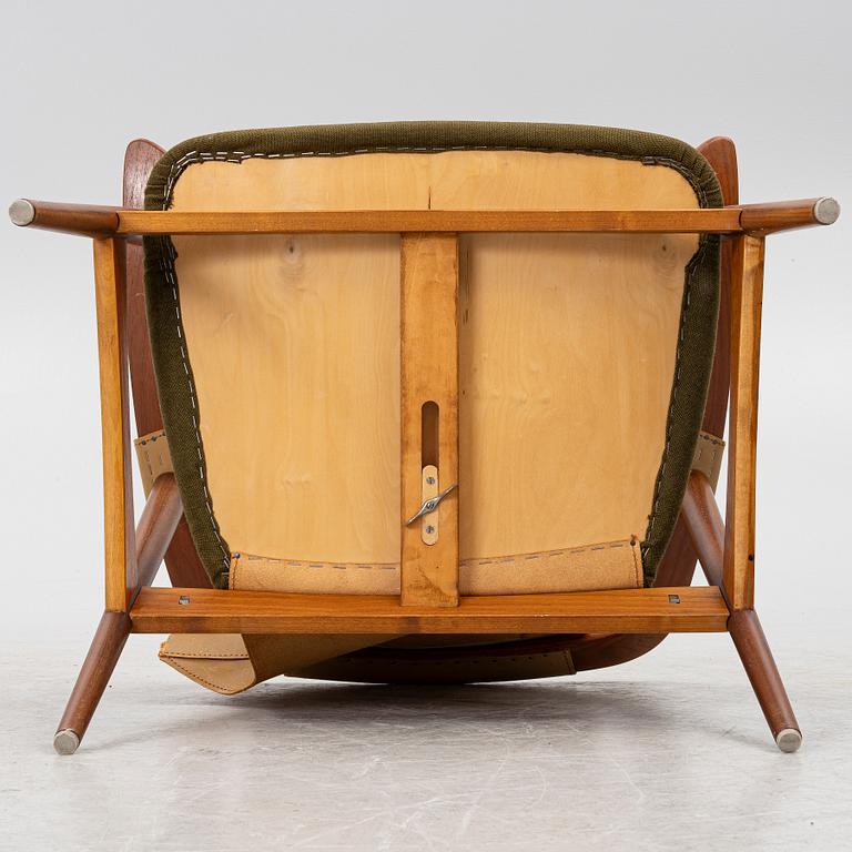 Arne Tideman Ruud, A model 3050 armchair, AS Inventar, Gjövik, 1960s.