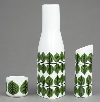 SERVISDELAR, 19st, porslin, "Berså", Stig Lindberg, Gustavsberg.