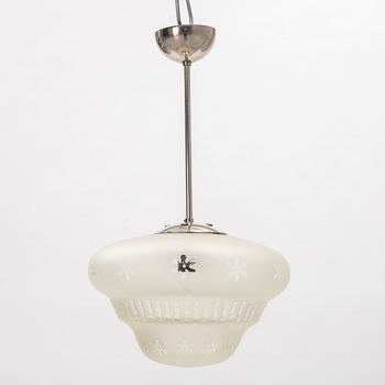 Taklampa, Swedish Modern, 1930-/40-tal.