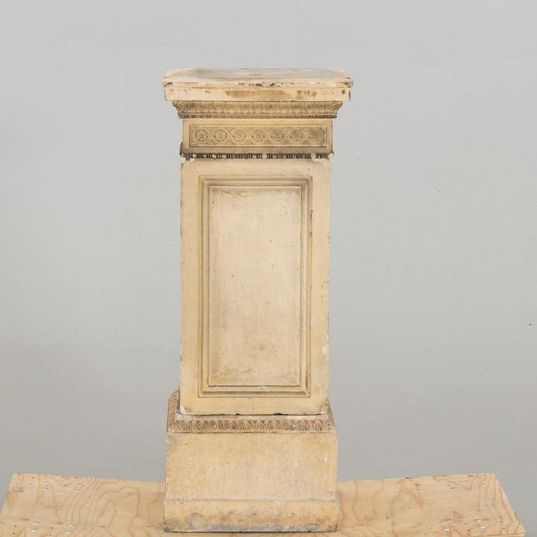 A Garden pedestal mid 1800's.