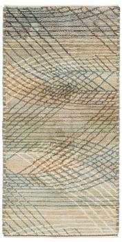 216. Barbro Nilsson, A CARPET, "Marina, ljus", knotted pile, ca 305 x 151 cm, signed AB MMF BN.