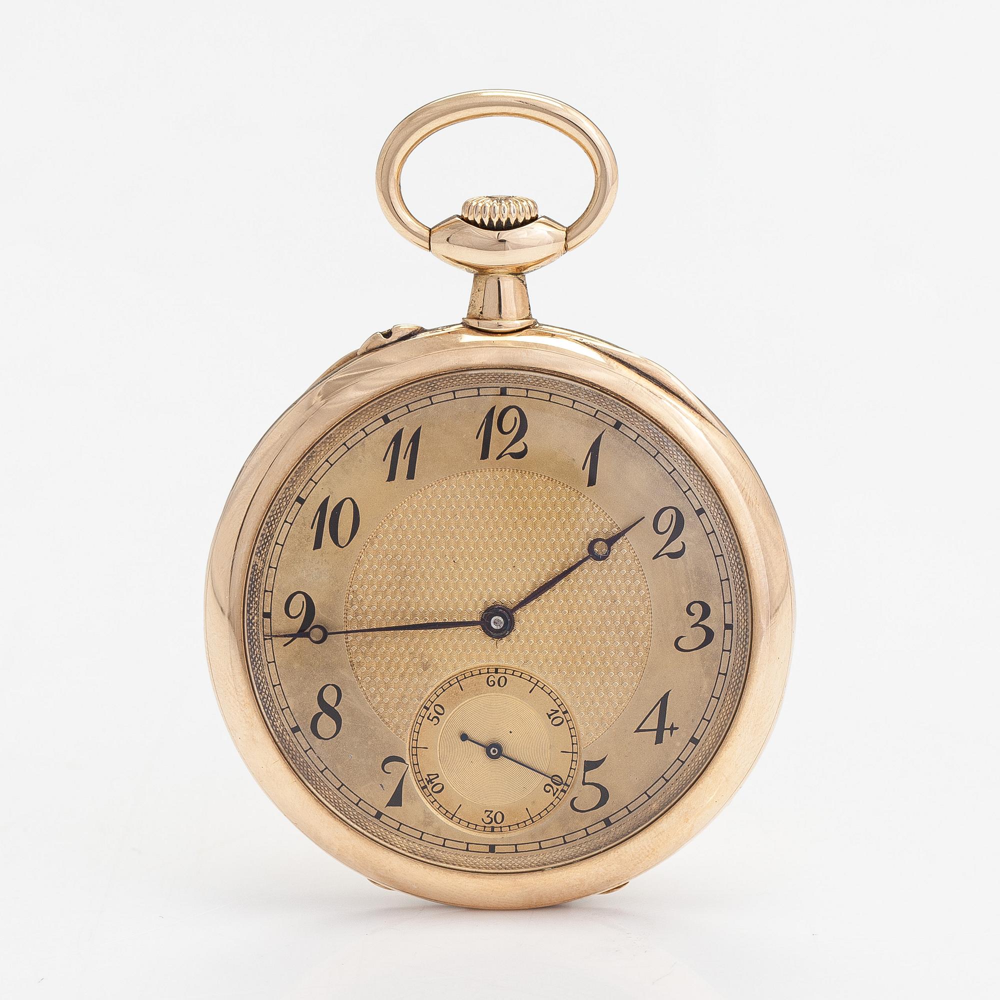 Johannes Hartmann, pocket watch, 50 mm.