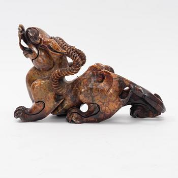 A stone sculpture, China, 20th century.