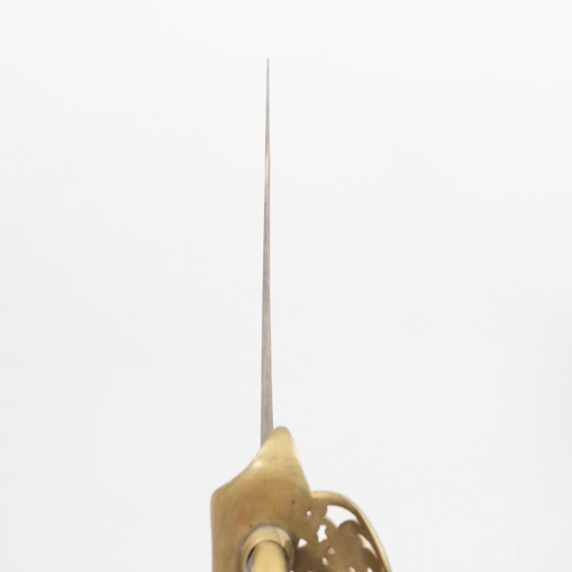 Sabel m/1859 för officer vid Infanteriet.