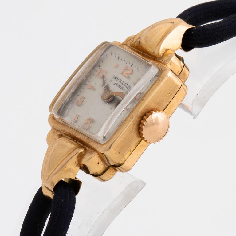 SAVILLON, wristwatch, 16 x 21 (32) mm.