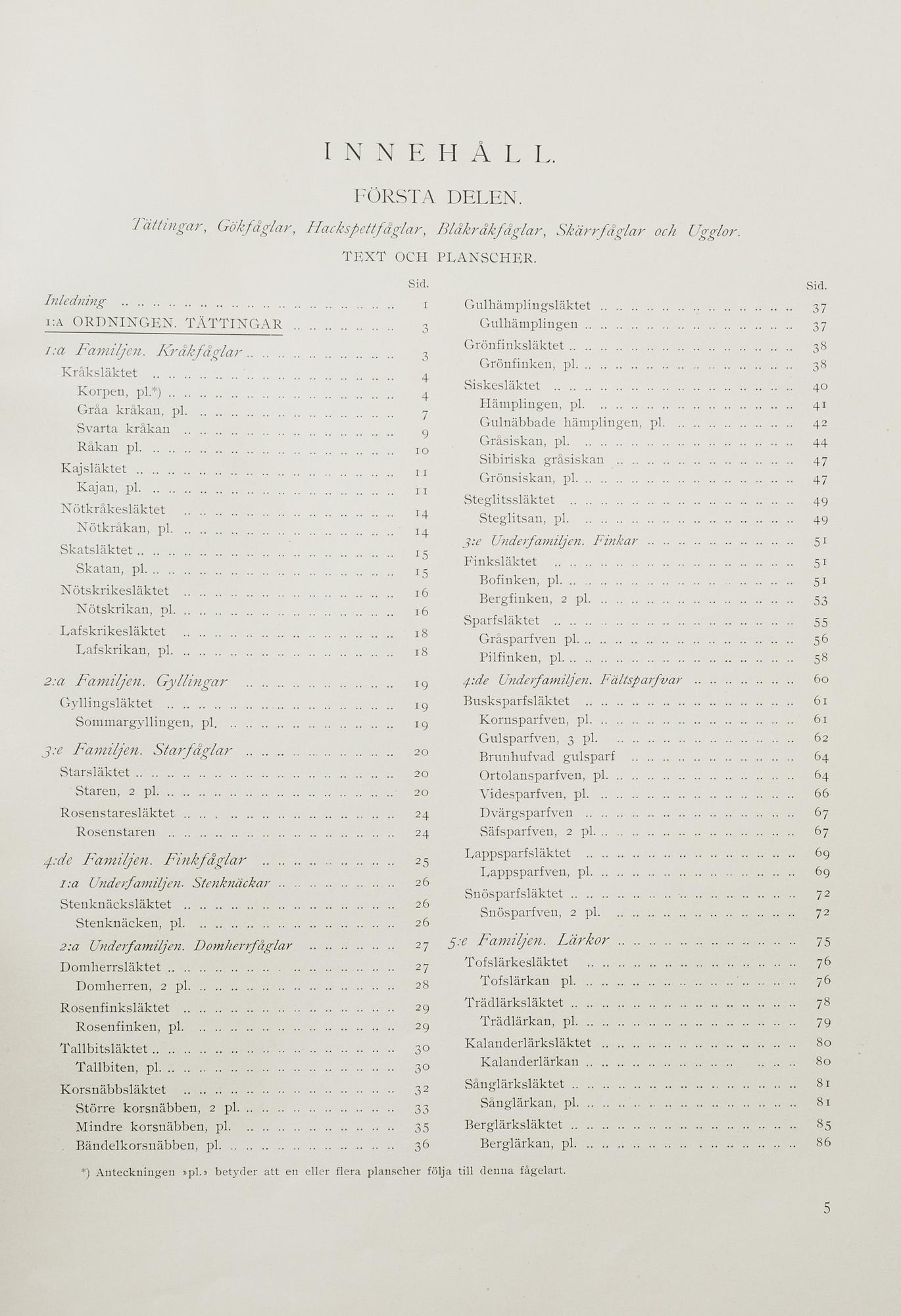 M, W & F VON WRIGHT, bokverk, 3 band, "Svenska fåglar", A. Börtzells tryckeri AB Stockholm, 1927-1929.