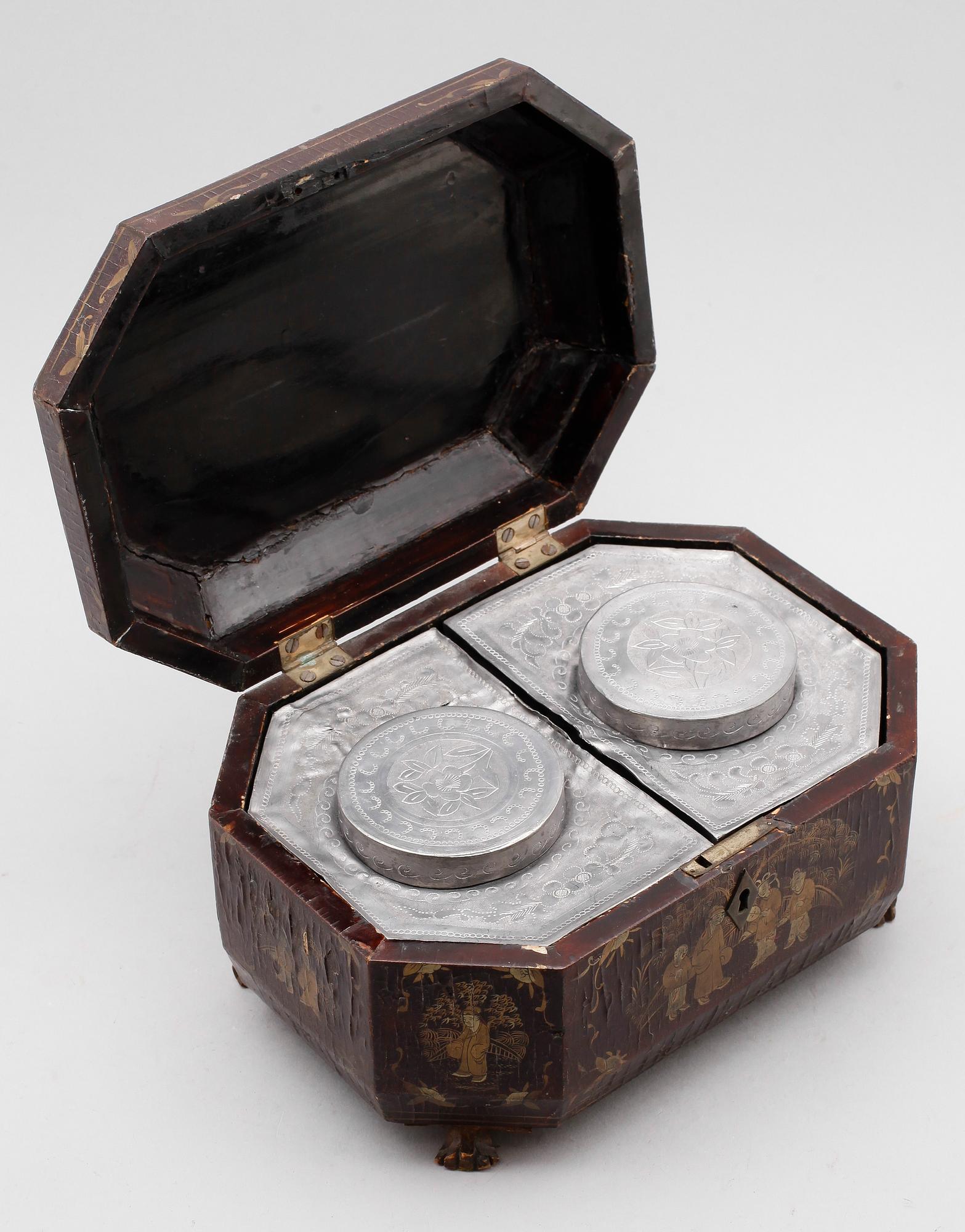 TESKRIN, lackarbete, Kina, 1800-tal.