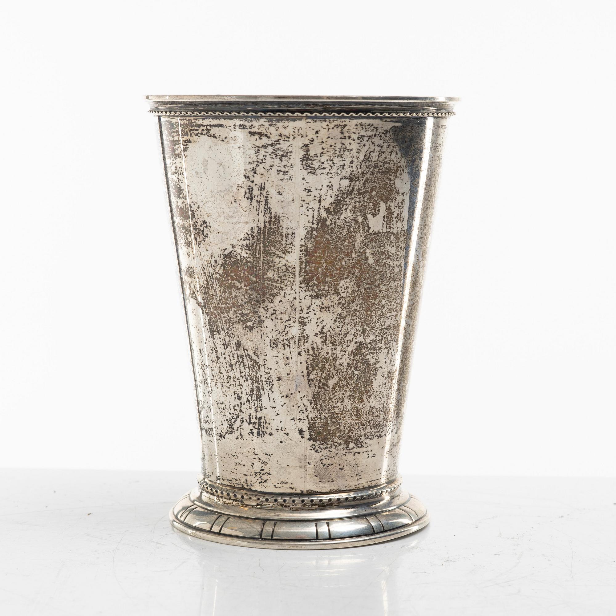 A silver cup by Hultman A/B J L, 1956.