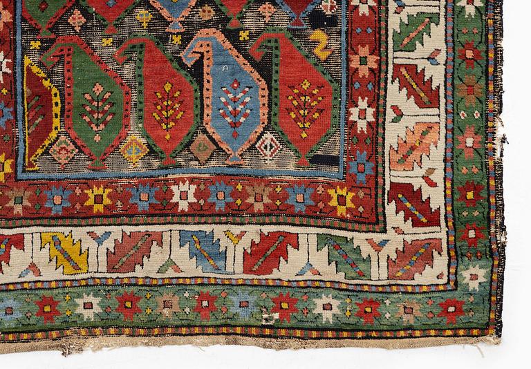 A Kazak runner, southern Caucasus, c. 530 x 110 cm.