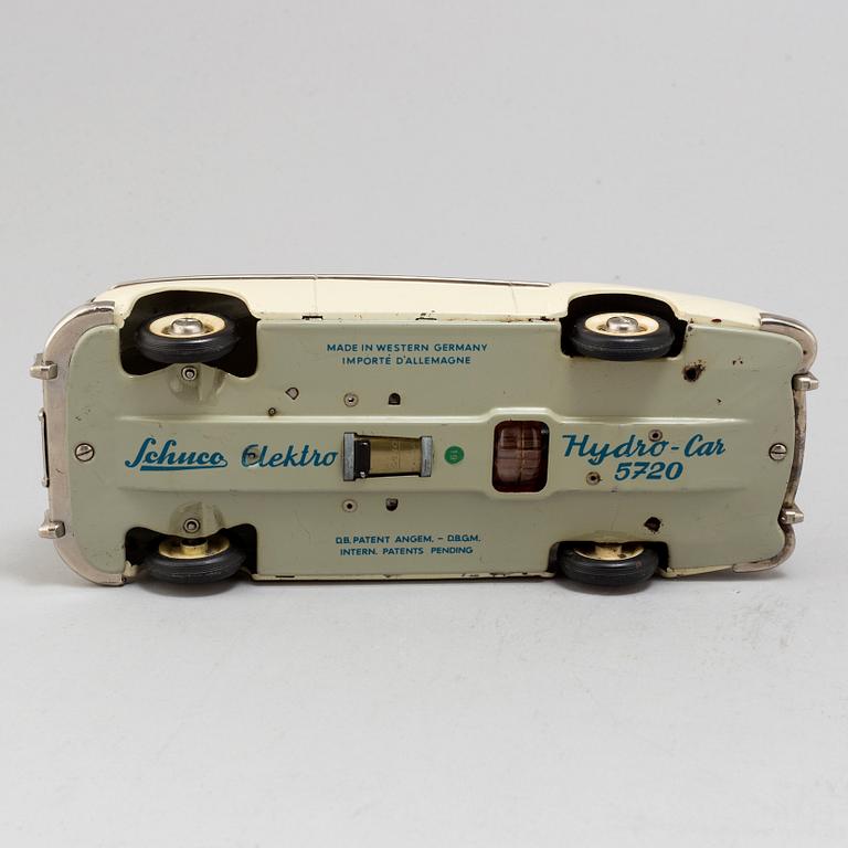 A mid 20th century toy car, Shuko 5720 Elektro Mercedes.