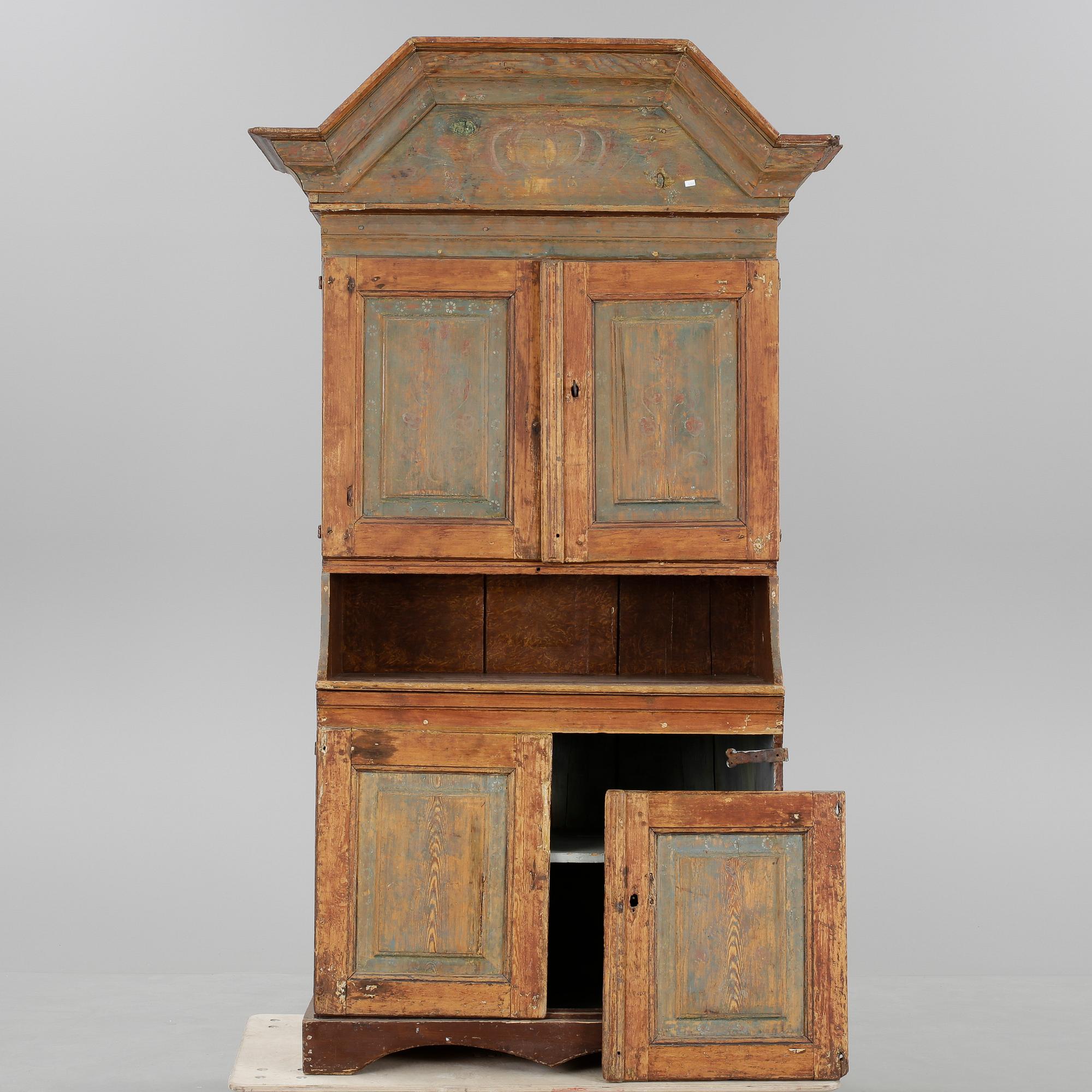 SKÅP, Allmoge, 1800-tal.