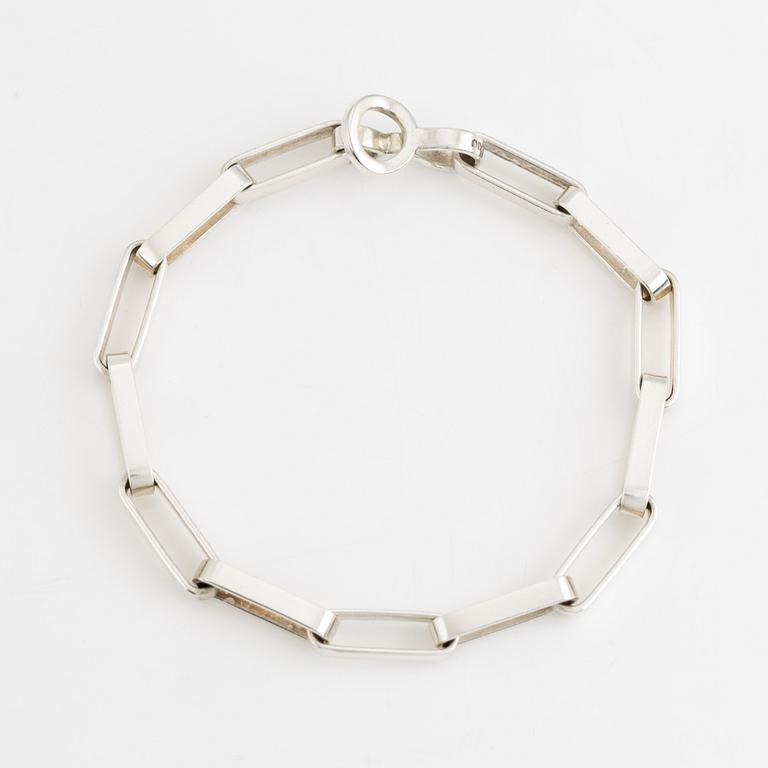 Karl-Ingemar Johansson, armband, silver.