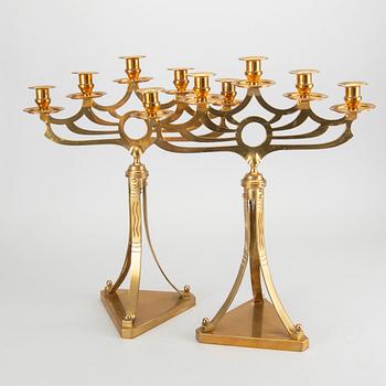 KANDELABRAR 1 par Jugend tidigt 1900-tal.