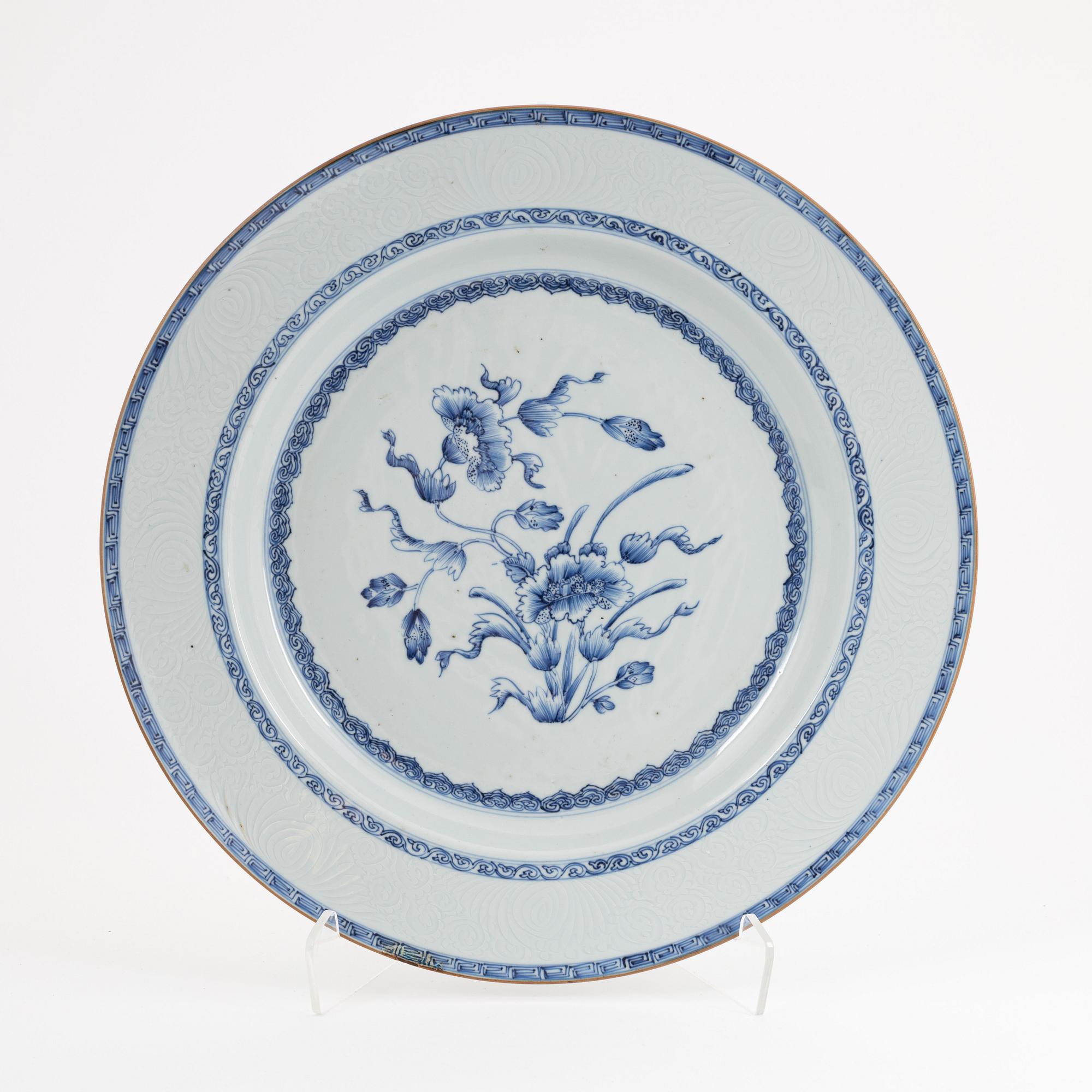 FAT, porslin. Qingdynastin, Yongzheng (1723-35).