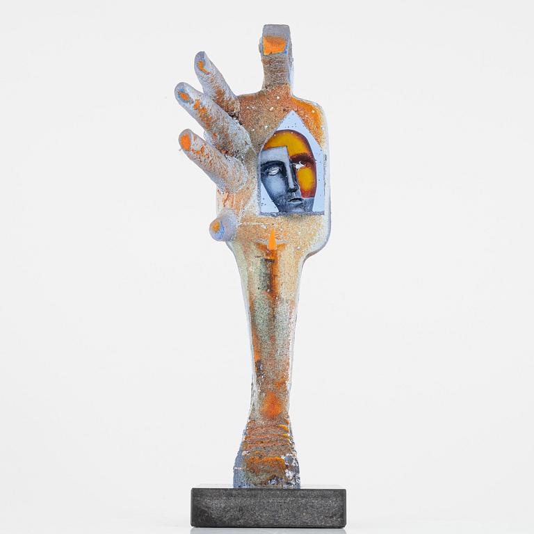 Bertil Vallien, a limited edition sculpture for Kosta Boda, Sweden.