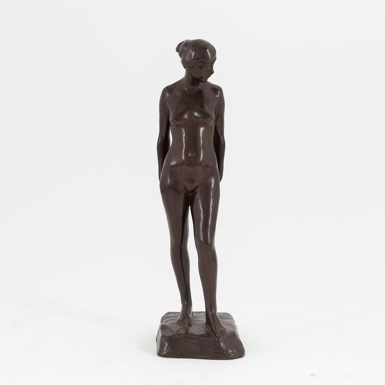 Otto Strandman, sculpture. Signed. Dated 1913. Bronze. Height 35 cm.