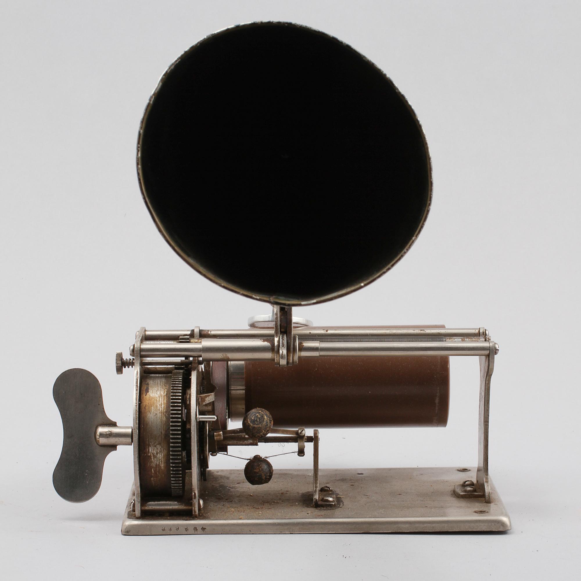 FONOGRAF, "The Graphophone", USA, tidigt 1900-tal.