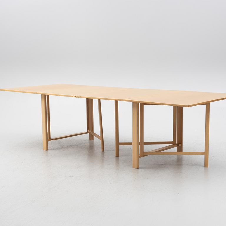 Bruno Mathsson, drop-leaf table, "Maria Flap", Mathsson International, Värnamo.