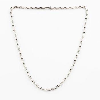 Sven-Erik Högberg, attributed to, necklace, silver.