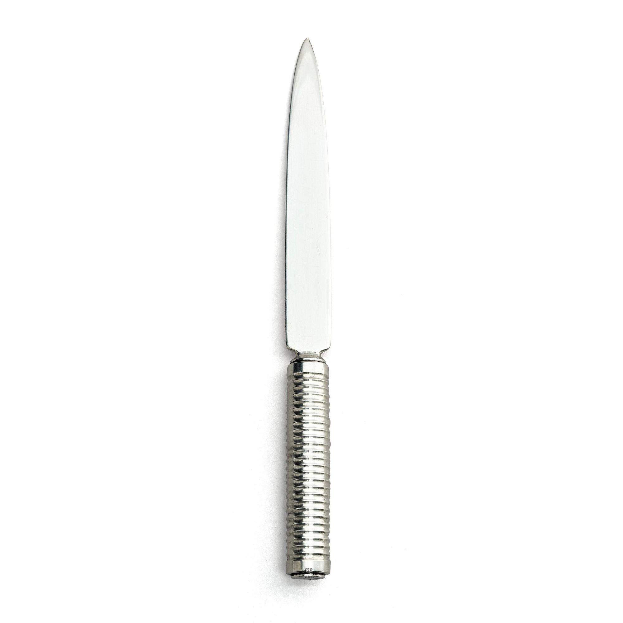 Georg Jensen, a sterling silver letter knife, design by Sigvard Bernadotte, model no 14, Copenhagen after 1945.