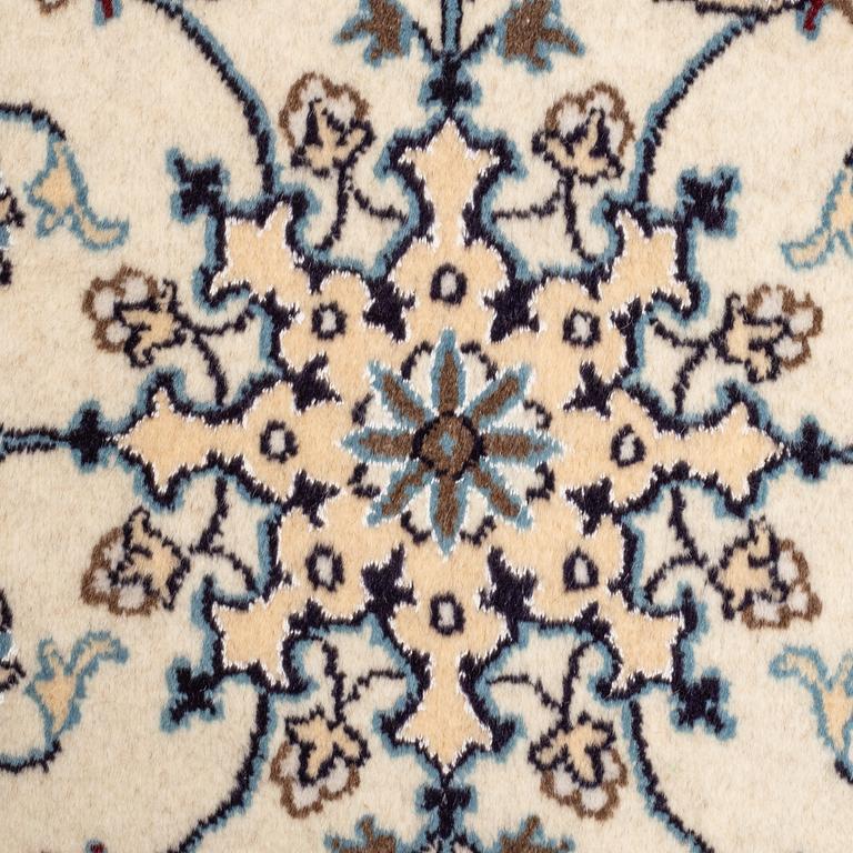 Mattor 2 st, Nain, part silk, ca 90 x 64 cm.