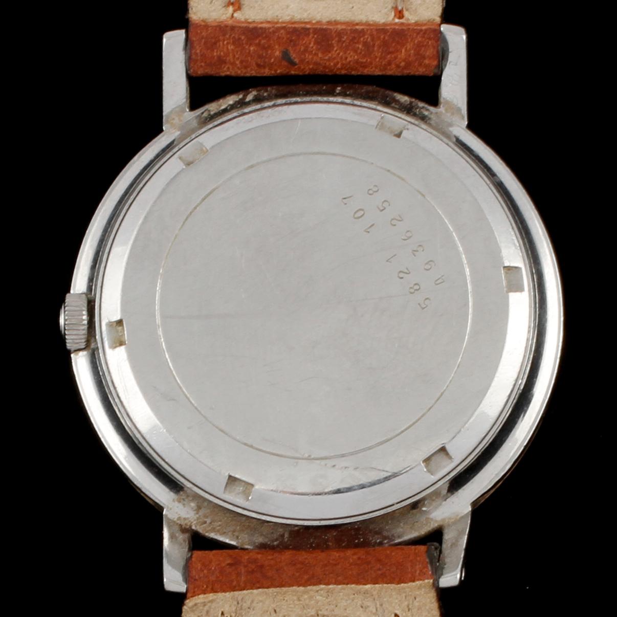 HERRARMBANDSUR, guld på stål, Certina, Automatic, Blue Ribbon. 1900-talets senare del.