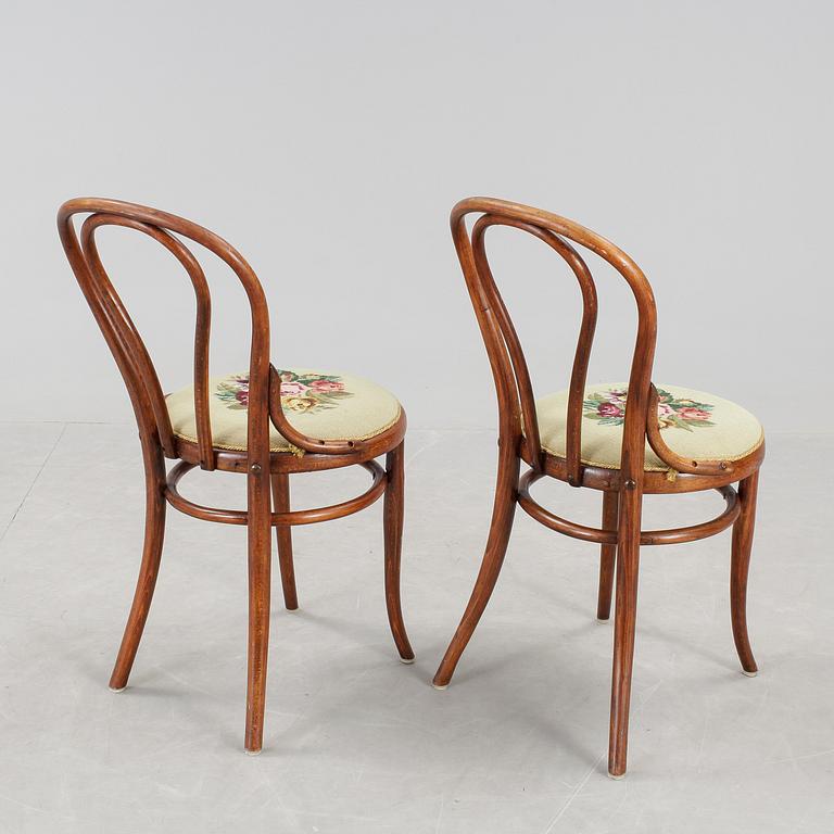 STOLAR, ett par, Thonet, 1900-talets början.
