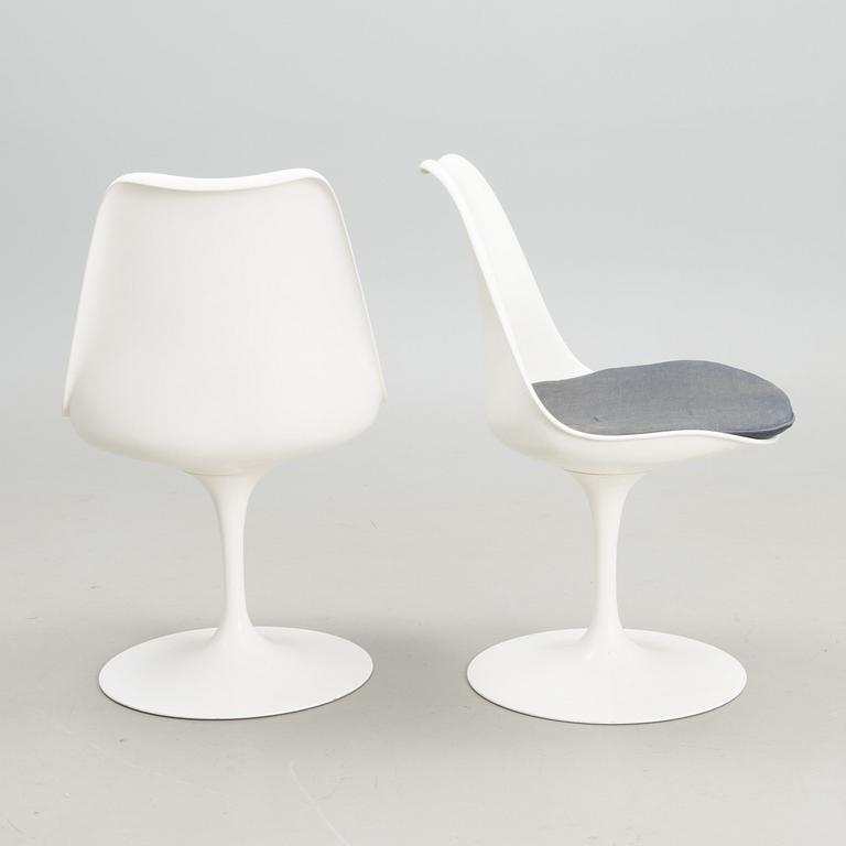 A set of four 1960s 'Tulip chairs' for Knoll International.