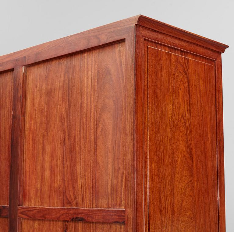 Bookcases, a pair, crafted by cabinetmakers in Beijing.