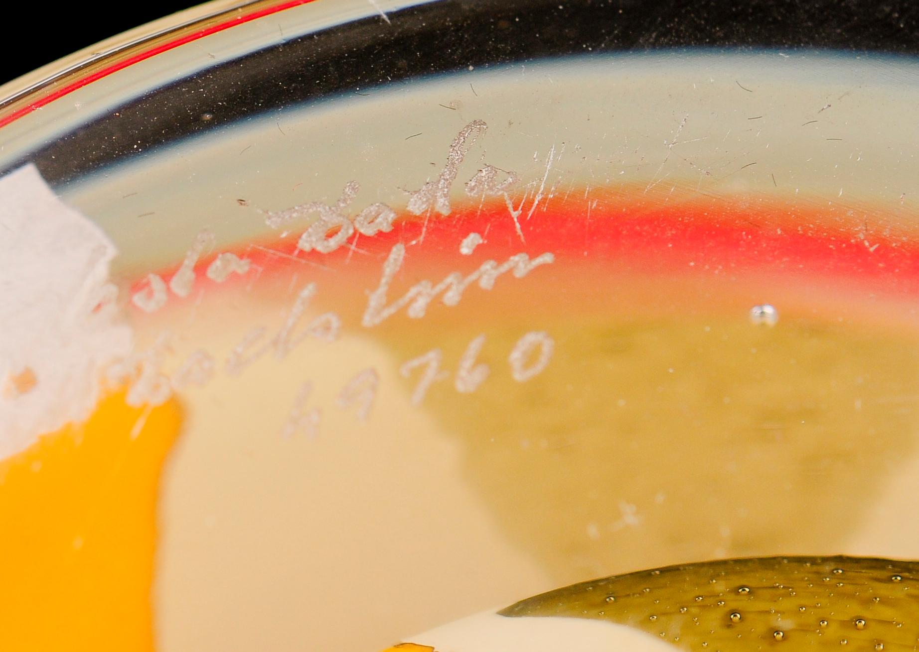 VASER, 2 st, glas, Monica Backström, Orrefors.