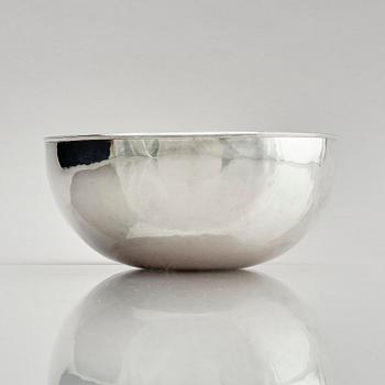 Birger Haglund, skål, sterling silver, Stockholm 1964.