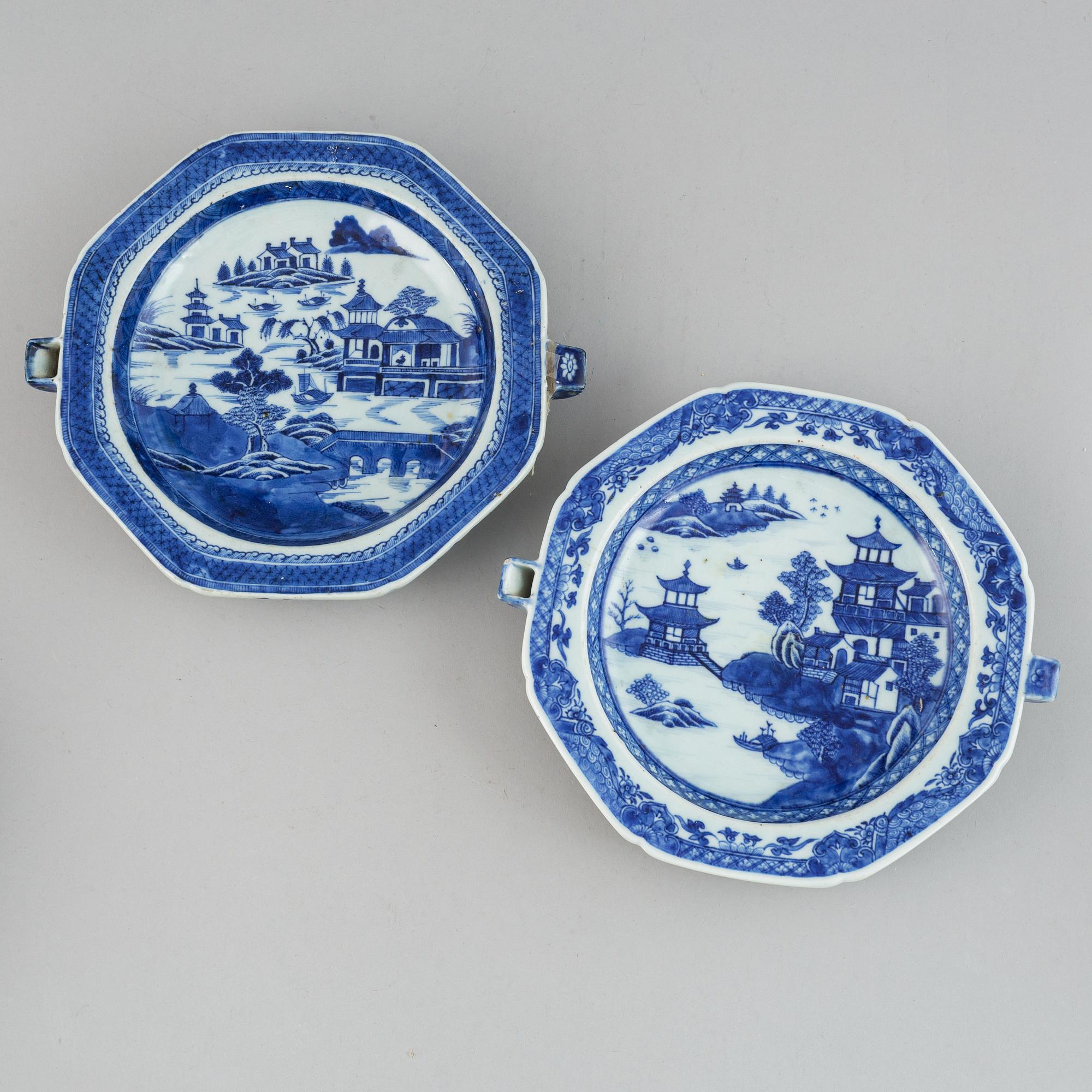 A group of export porcelain, Qing dynasty, 18/19th Century.