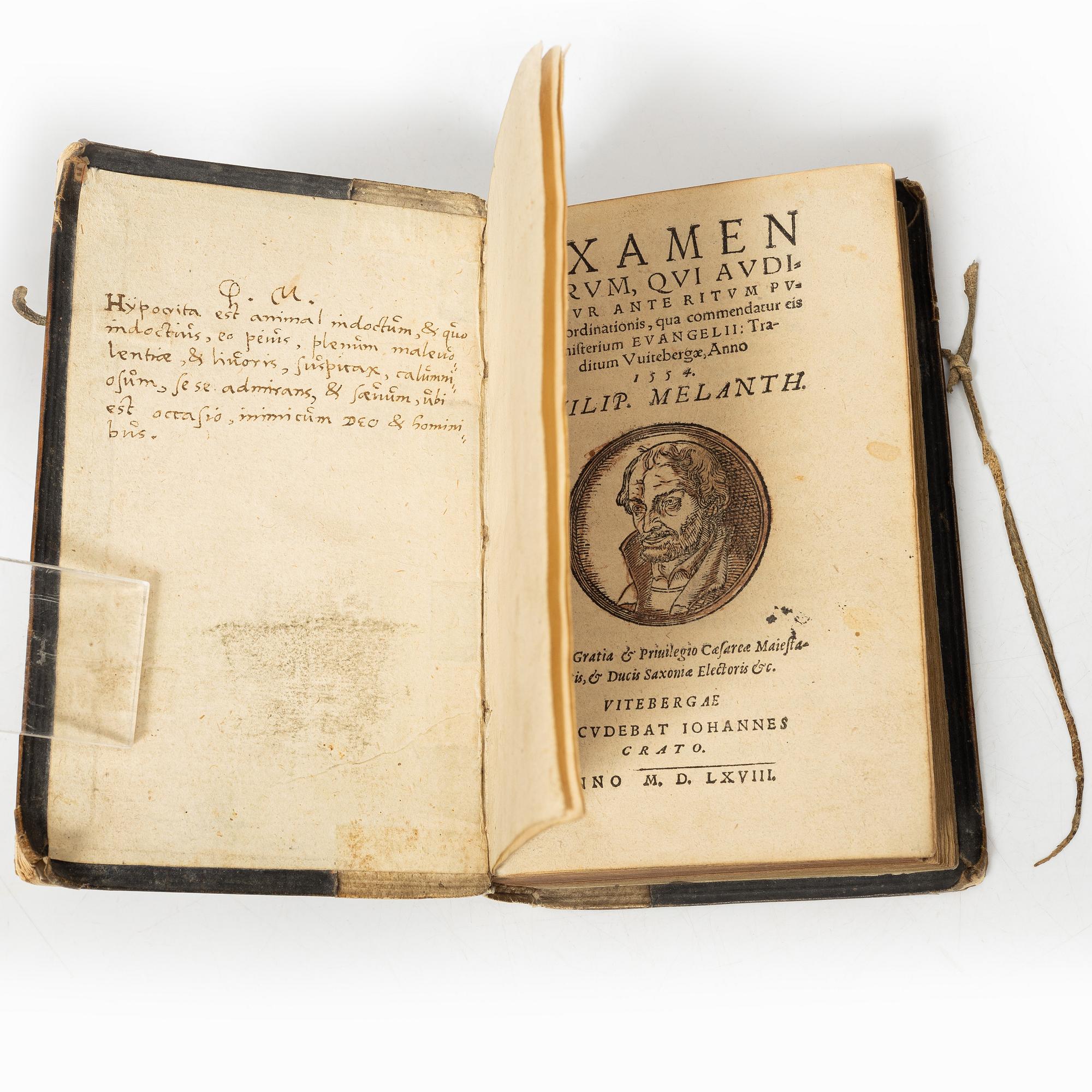 Philipp Melanchthon, 1568.