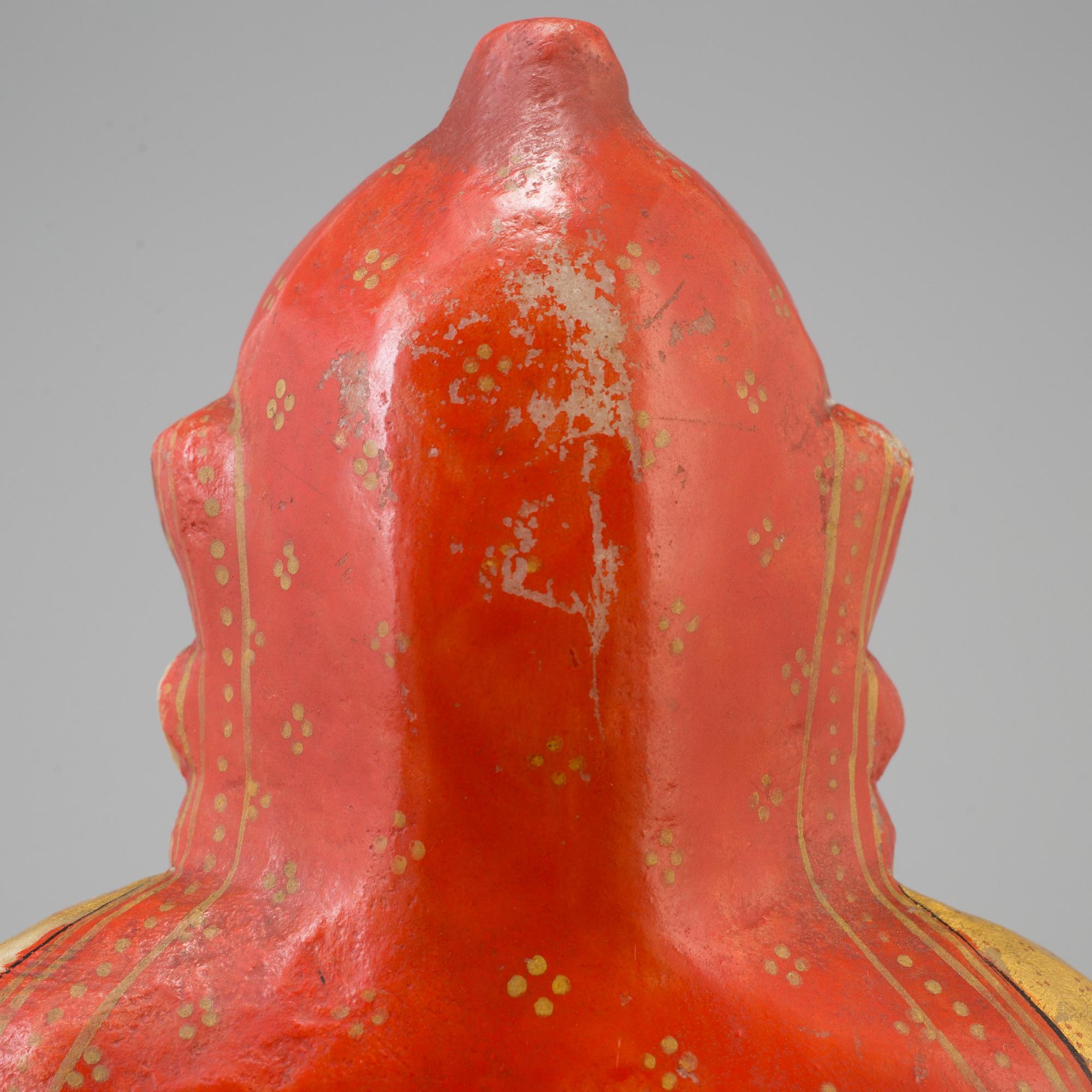 An alabaster sculpture of a deity, India, 20th Century.