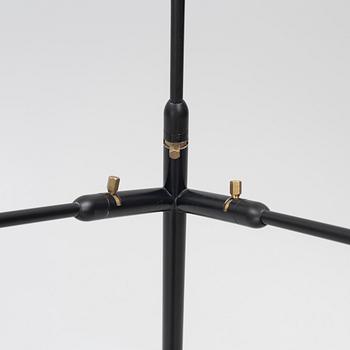 Serge Mouille, a three-armed standing floor lamp, France, 2014.