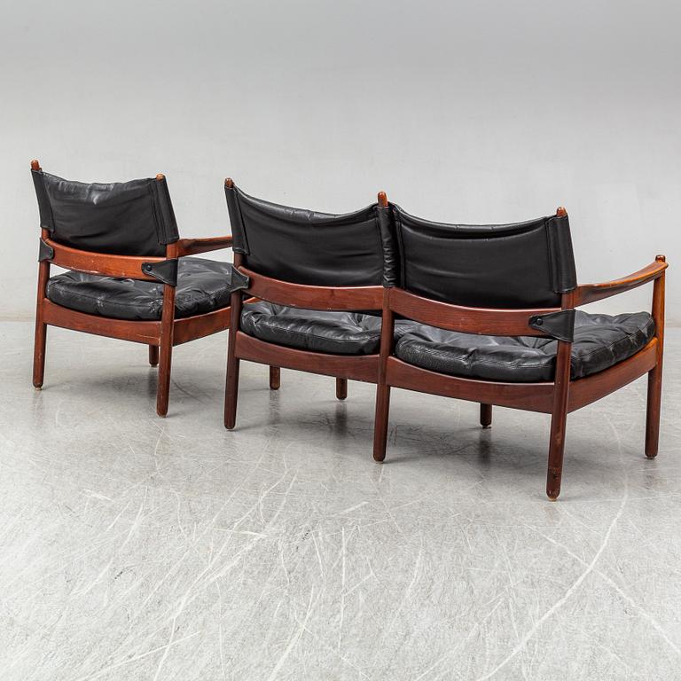 A sofa and an easy chair by Gunnar Myrstrand.